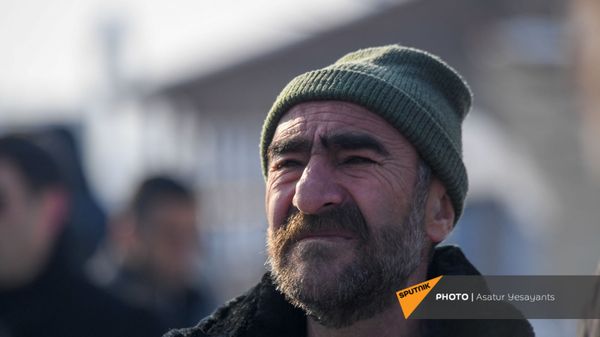 Акция в поддержку ААЦ под девизом Решительно встанем на защиту нашей церкви (27 декабря 2020). Эчмиадзин - Sputnik Армения