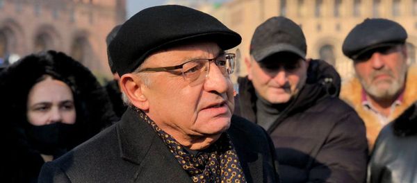 Вазген Манукян на акции протеста (28 декабря 2020). Еревaн Вазген Манукян на акции протеста (28 декабря 2020). Еревaн - Sputnik Армения