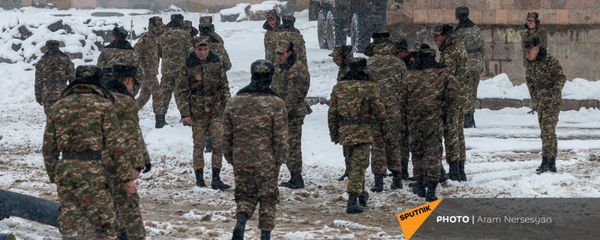 Будни артиллерийского полка, защищающего Карвачар в дни войны (17 декабря 2020). Варденис - Sputnik Армения