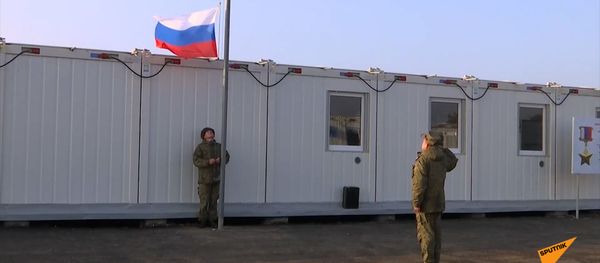 Специалисты МТО возвели два блочно-модульных городка для российских миротворцев в Нагорном Карабахе - Sputnik Արմենիա