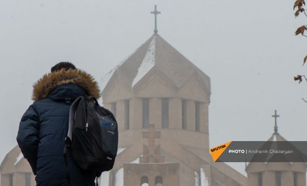 Երևանի Սուրբ Գրիգոր Լուսավորիչ մայր եկեղեցի. 6 հունվարի, 2021 - Sputnik Արմենիա