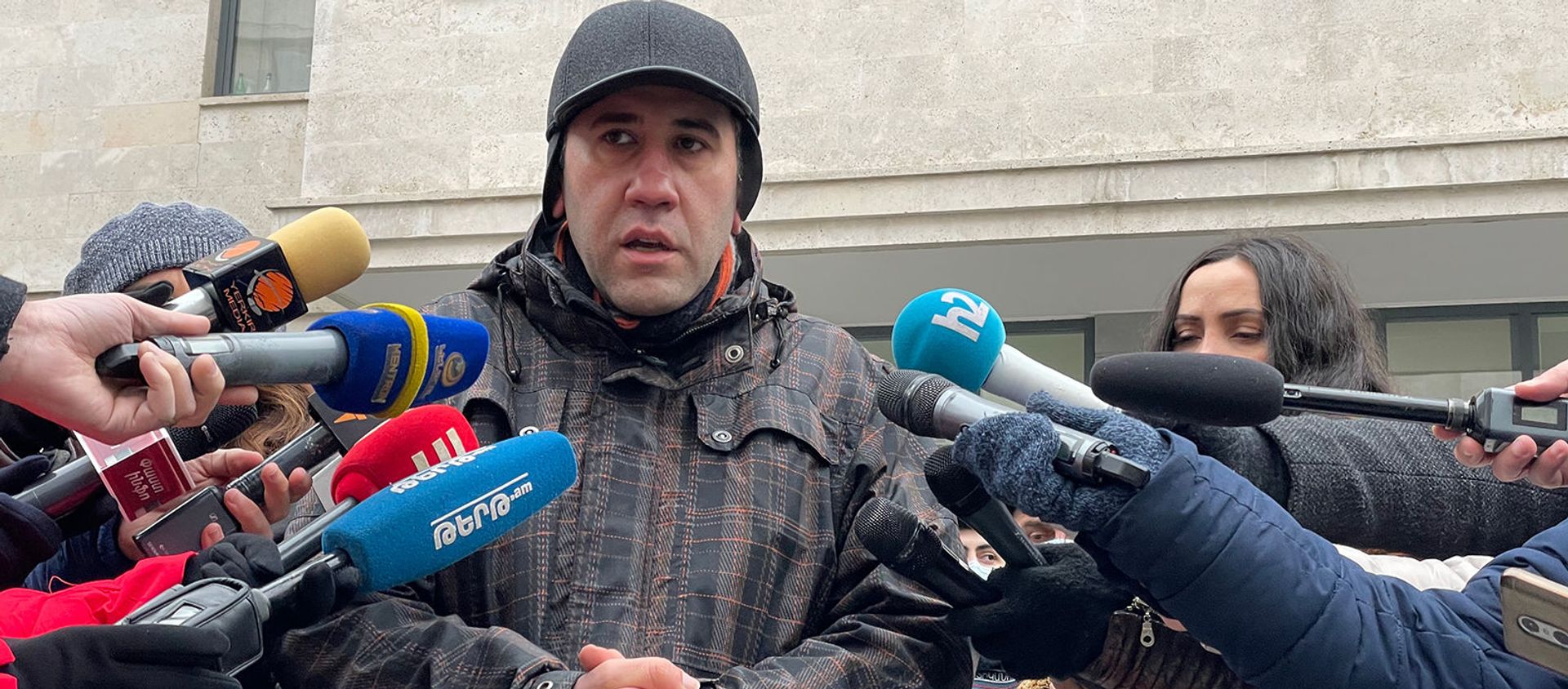 Акция протеста перед министерством юстиции Армении (8 января 2020). Еревaн - Sputnik Արմենիա, 1920, 22.02.2021