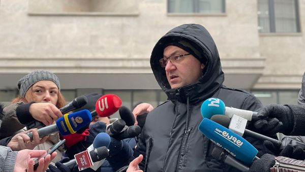 Акция протеста перед министерством юстиции Армении (8 января 2020). Еревaн - Sputnik Армения