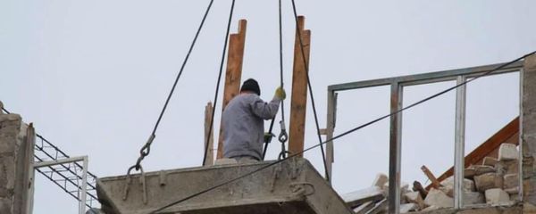 Ремонтные работы по восстановлению гражданских объектов после войны (9 января 3032). Карабах Ремонтные работы по восстановлению гражданских объектов после войны (9 января 3032). Карабах - Sputnik Армения