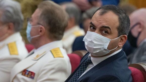 Генпрокурор Армении Артур Давтян на праздничном мероприятии Дня работников прокуратуры РФ (12 января 2020). Москвa - Sputnik Արմենիա