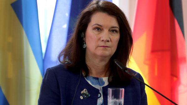 Министр иностранных дел Швеции Анн Линде на совместной пресс-конференции с главой МИД Германии (25 февраля 2020). Берлин - Sputnik Армения