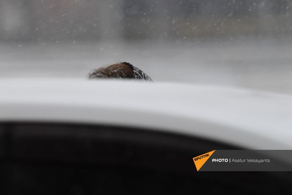 Երևանում առատ ձյուն է տեղում - Sputnik Արմենիա
