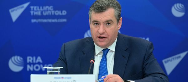 Онлайн-брифинг депутата Госдумы России, главы комитета по международным делам Леонида Слуцкого (20 января 2021). Москвa - Sputnik Արմենիա