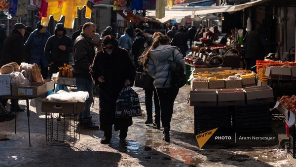 Лачинский рынок в Ванадзоре - Sputnik Արմենիա