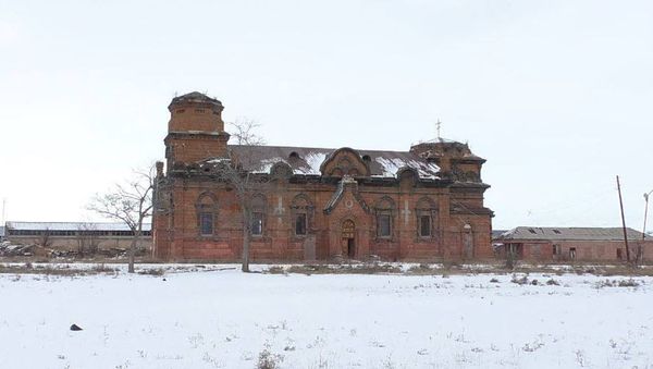 Русская православная церковь св.Арсения в районе Казачий пост в Гюмри Русская православная церковь св.Арсения в районе Казачий пост в Гюмри - Sputnik Արմենիա