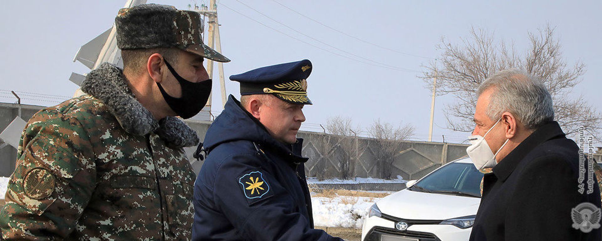 Министр обороны Вагаршак Арутюнян в сопровождении с руководством ПВО ВС России посетил воинскую часть (26 января 2021). Армения - Sputnik Արմենիա, 1920, 26.01.2021