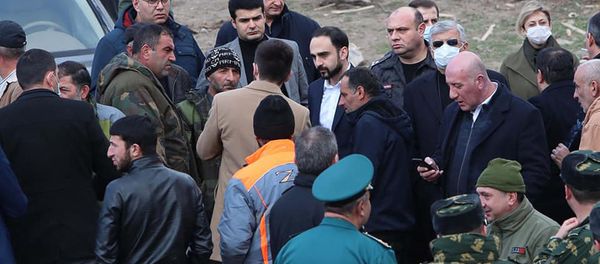 Рабочая поездка вице-премьера Тиграна Авиняна в общины Воротан и Шурнух (январь 2021). Сюник - Sputnik Արմենիա