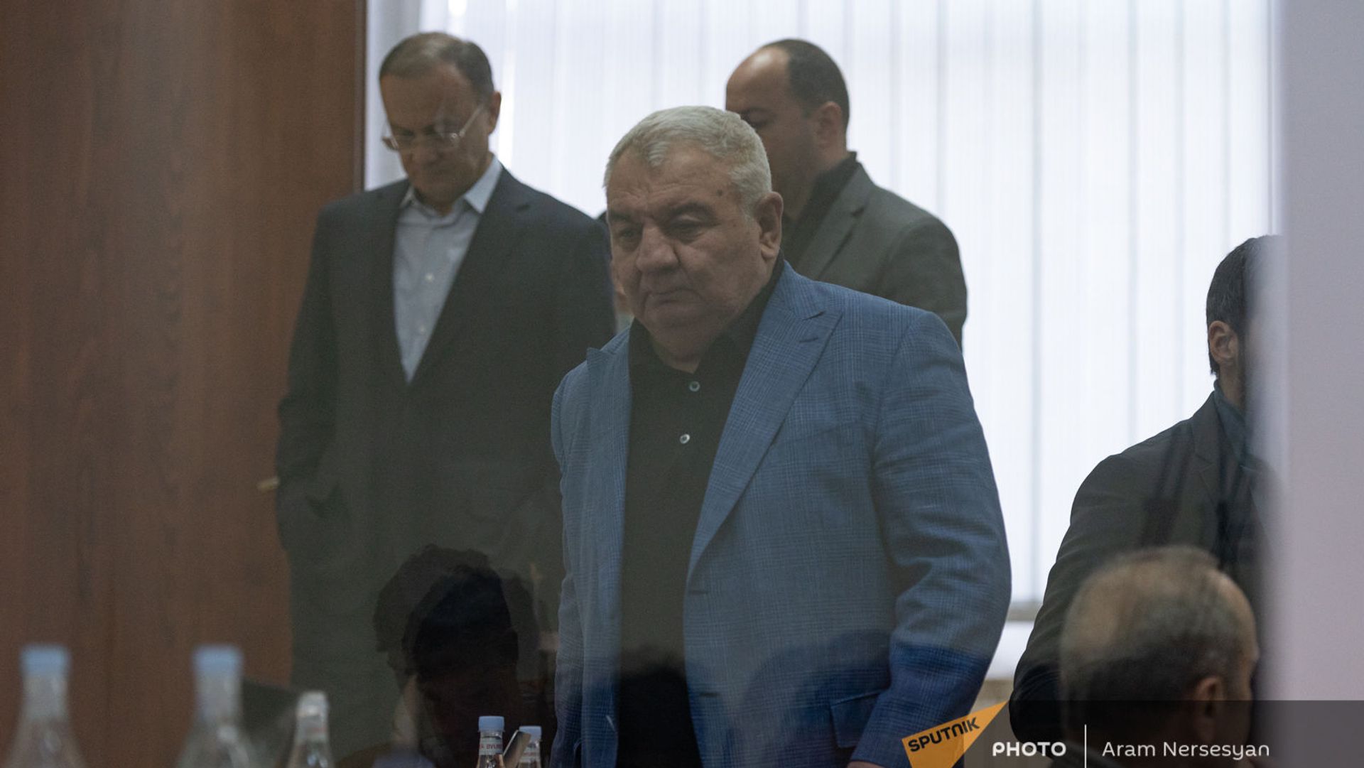 Юрий Хачатуров в зале Шенгавитского суда (2 февраля 2021). Еревaн Юрий Хачатуров в зале Шенгавитского суда (2 февраля 2021). Еревaн - Sputnik Армения, 1920, 16.02.2021
