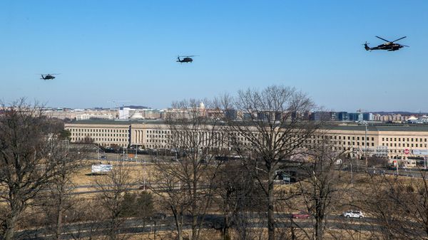 Пентагон в Арлингтоне (округ Виргиния). - Sputnik Армения