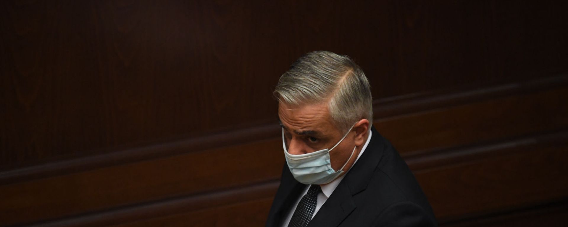 Вице-премьер Мгер Григорян на заседании в Парламенте (10 февраля 2021). Еревaн - Sputnik Արմենիա, 1920, 16.04.2021