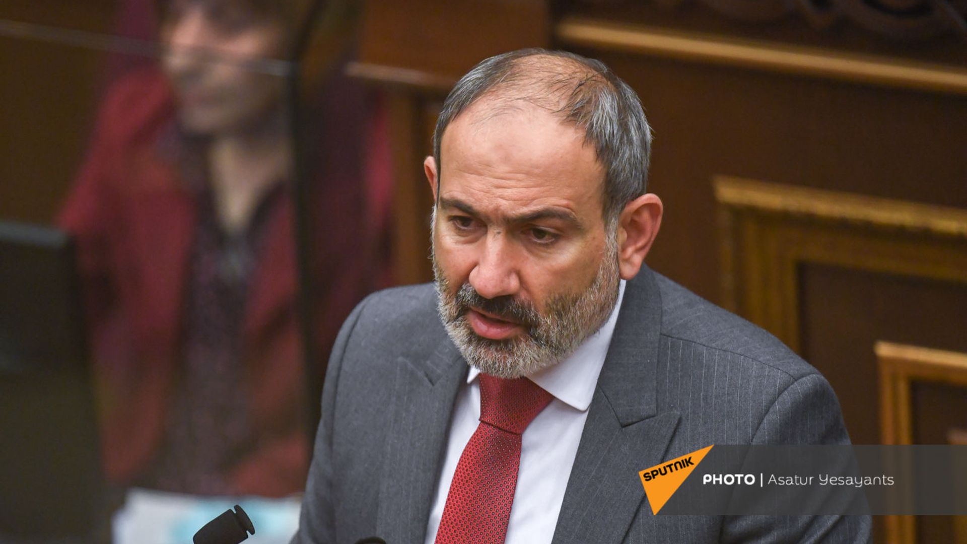 Премьер-министр Никол Пашинян на заседании в Парламенте (10 февраля 2021). Еревaн Премьер-министр Никол Пашинян на заседании в Парламенте (10 февраля 2021). Еревaн - Sputnik Армения, 1920, 10.02.2021