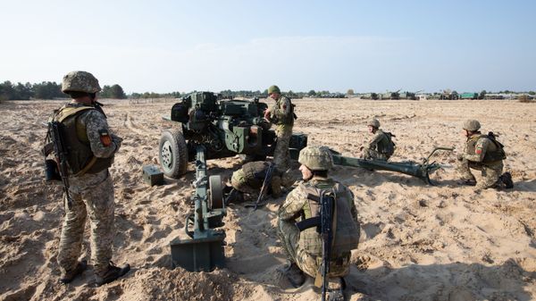 Военный полигон в Киевской области - Sputnik Армения