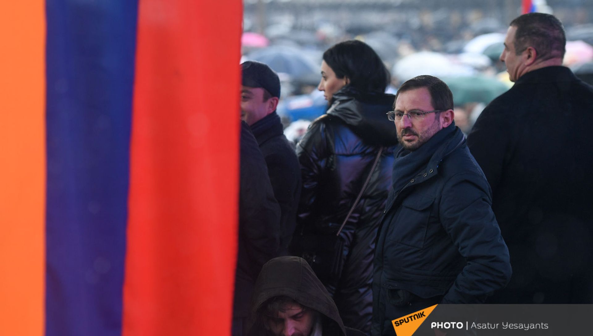 Гехам Манукян на митинге (20 февраля 2021). Еревaн Гехам Манукян на митинге (20 февраля 2021). Еревaн - Sputnik Армения, 1920, 25.02.2021