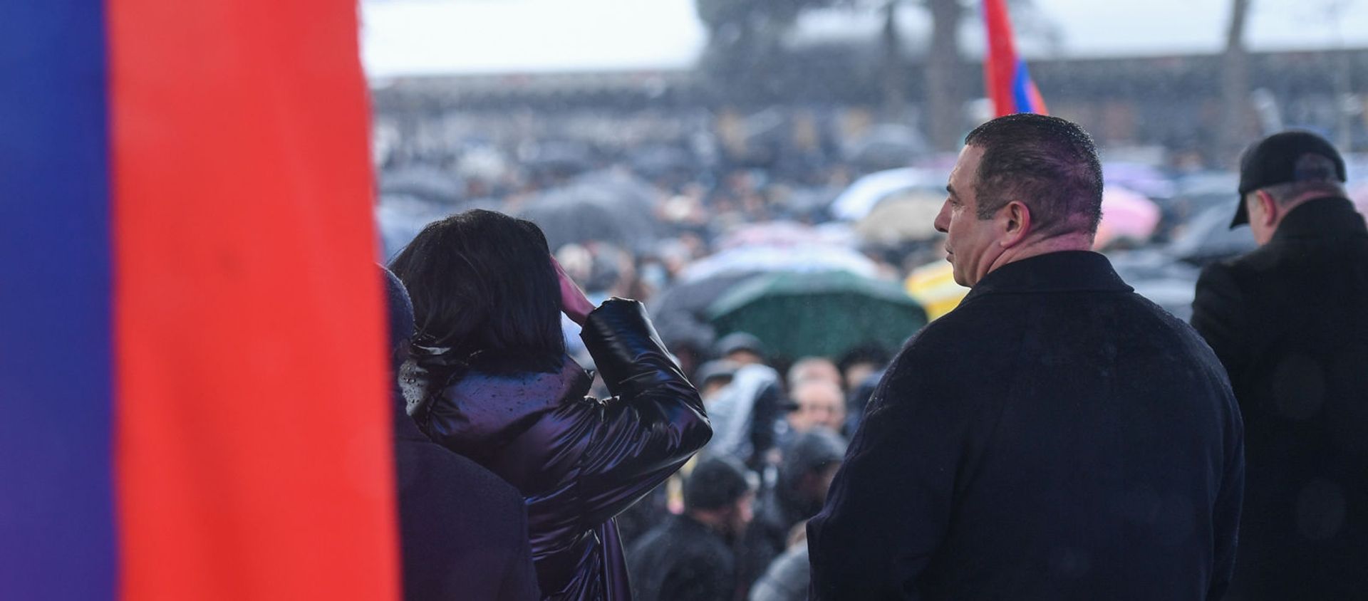 Гагик Царукян на митинге оппозиции (20 февраля 2021). Еревaн - Sputnik Армения, 1920, 03.05.2021