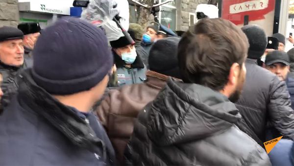 Потасовка на митинге оппозиции - Sputnik Армения