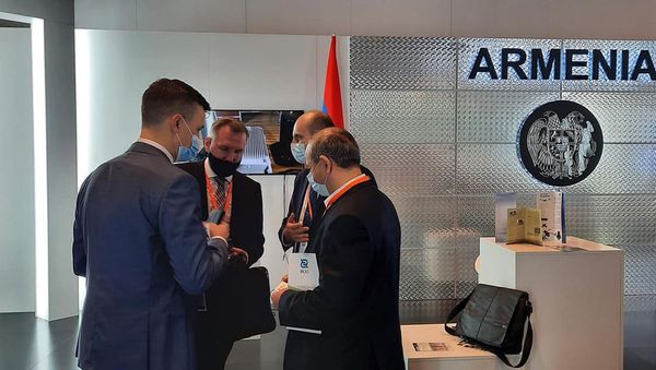 Армянский павильон на выставке IDEX-2021 в ОАЭ - Sputnik Արմենիա