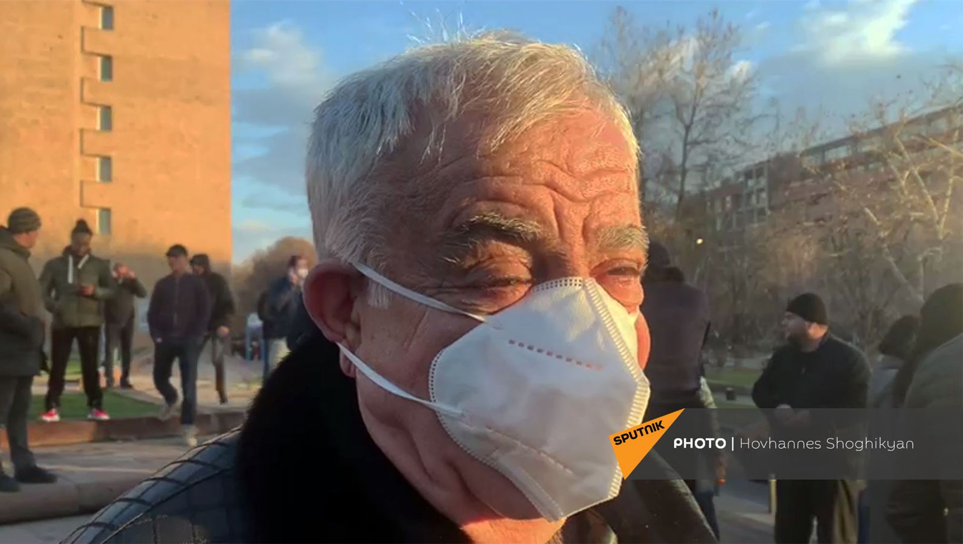 Александр Саргсян на митинге оппозиции у правительственного здания (23 февраля 2021). Еревaн Александр Саргсян на митинге оппозиции у правительственного здания (23 февраля 2021). Еревaн - Sputnik Армения, 1920, 23.02.2021