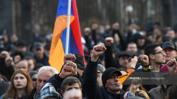 Митинг в Ереване - Sputnik Армения