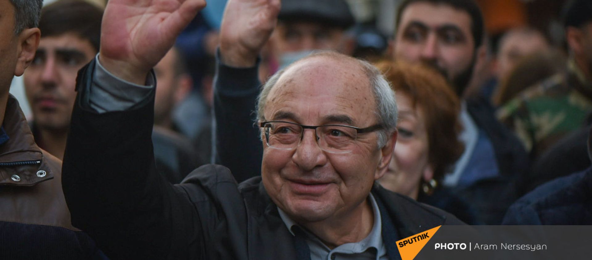 Вазген Манукян во главе шествия оппозиции (27 февраля 2021). Еревaн - Sputnik Армения, 1920, 03.03.2021