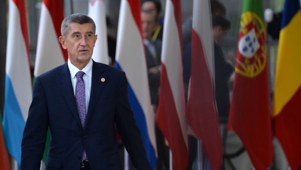 Премьер-министр Чехии Андрей Бабиш на саммите глав государств и правительств Евросоюза (12 декабря 2019). Брюссель - Sputnik Армения