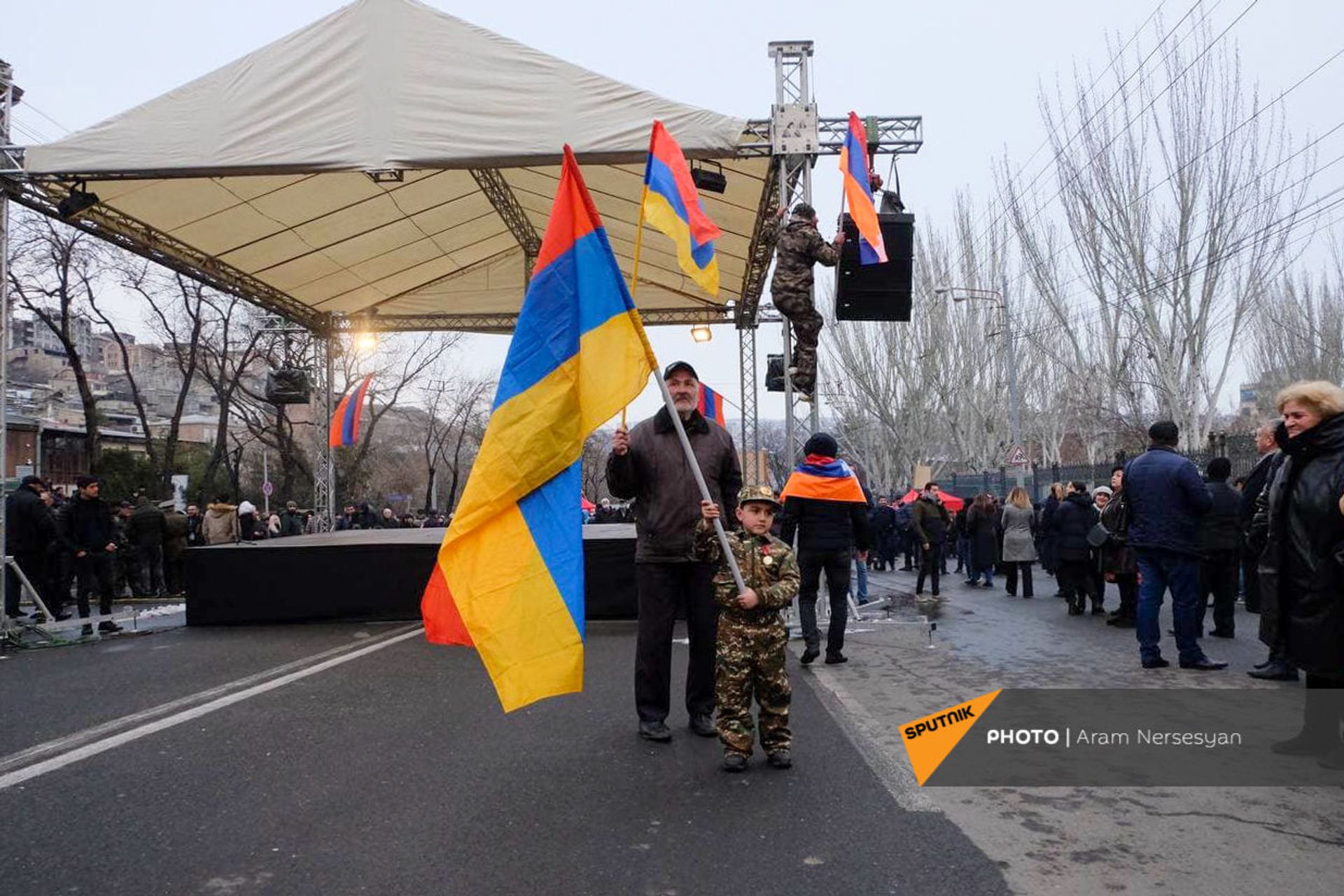 «Տավուշ տեքստիլը» միացել է Փաշինյանի հրաժարականի պահանջին. Գեղամ Մանուկյան - Sputnik Արմենիա, 1920, 01.03.2021