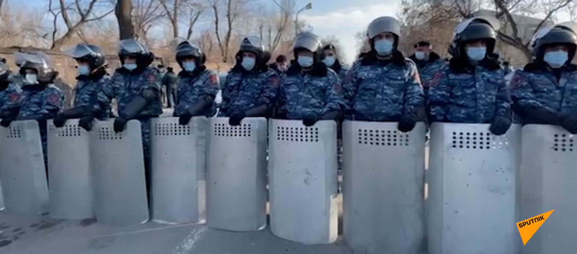 Полиция перекрыла улицу Демирчяна - Sputnik Արմենիա, 1920, 03.03.2021
