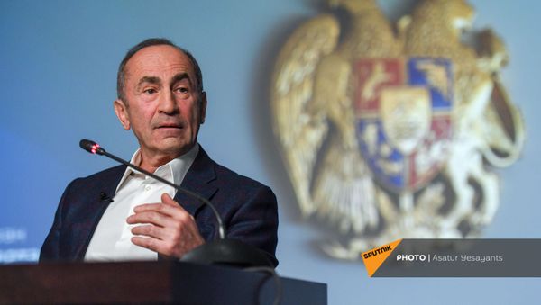 Пресс-конференция второго президента Армении Роберта Кочаряна для российских журналистов (4 марта 2021). Еревaн - Sputnik Армения