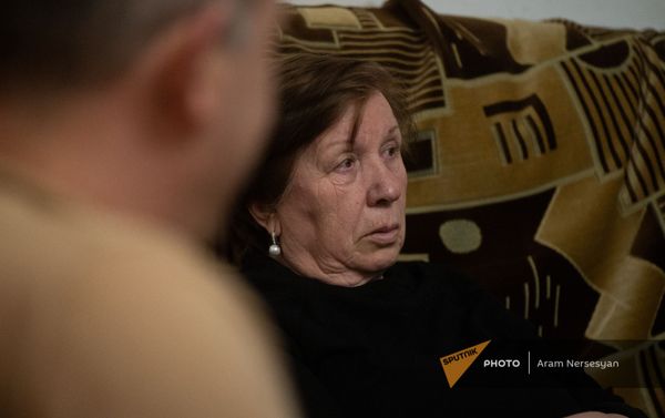 Люба Ханумян, мать погибшего в карабахской войне Тиграна Ханумяна - Sputnik Армения