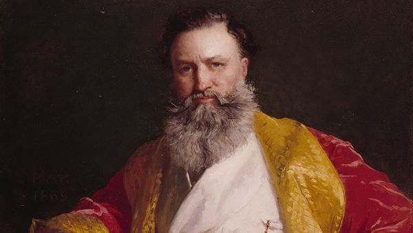 Портрет Исаака Зингера художника Эдварда Мэя (1869 год) - Sputnik Արմենիա