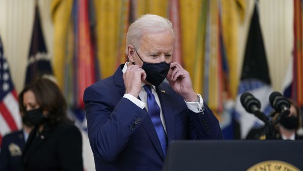 Президент Джо Байден выступает на мероприятии, посвященном Международному женскому дню (8 марта 2021). Вашингтон - Sputnik Армения