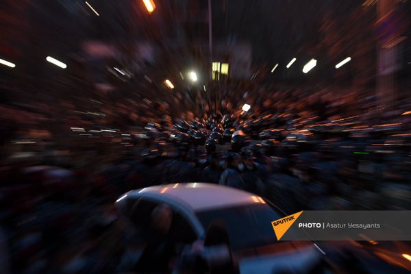 Полиция на митинге оппозиции (9 марта 2021). Еревaн  - Sputnik Армения