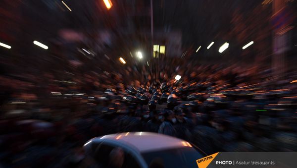 Полиция на митинге оппозиции (9 марта 2021). Еревaн  - Sputnik Армения
