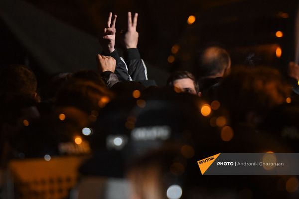 Митинг оппозиции (9 марта 2021). Еревaн - Sputnik Армения