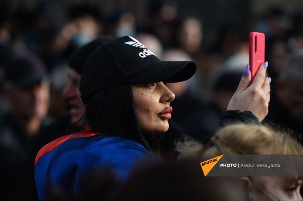 Митинг оппозиции (10 марта 2021). Еревaн - Sputnik Армения