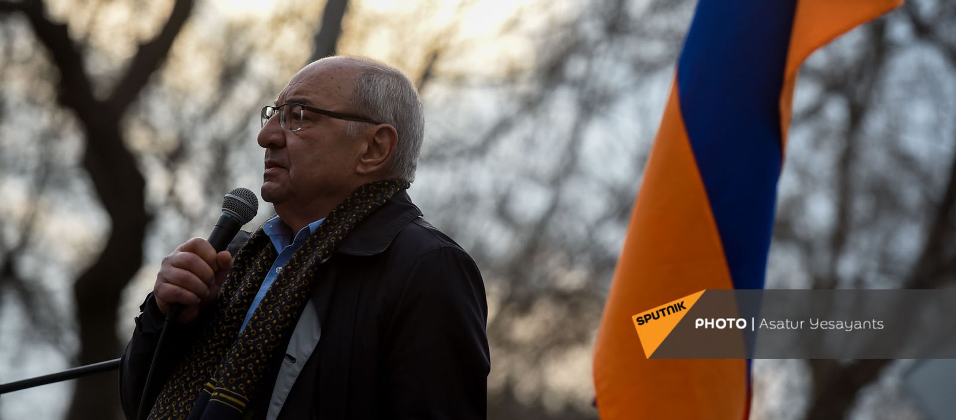 Вазген Манукян во время митинга оппозиции (10 марта 2021). Еревaн - Sputnik Армения, 1920, 15.03.2021