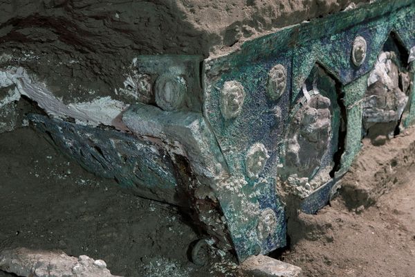 Римская колесница, обнаруженная недалеко от археологического парка Помпеи - Sputnik Армения