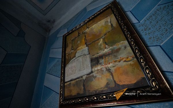 Одна из живописных работ погибшего в карабахской войне Гора Акопяна - Sputnik Армения
