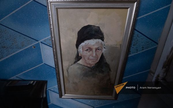 Одна из живописных работ погибшего в карабахской войне Гора Акопяна - Sputnik Армения