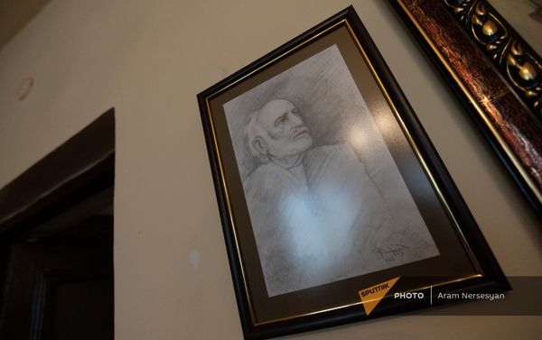 Рисунок погибшего в карабахской войне Гора Акопяна - Sputnik Армения