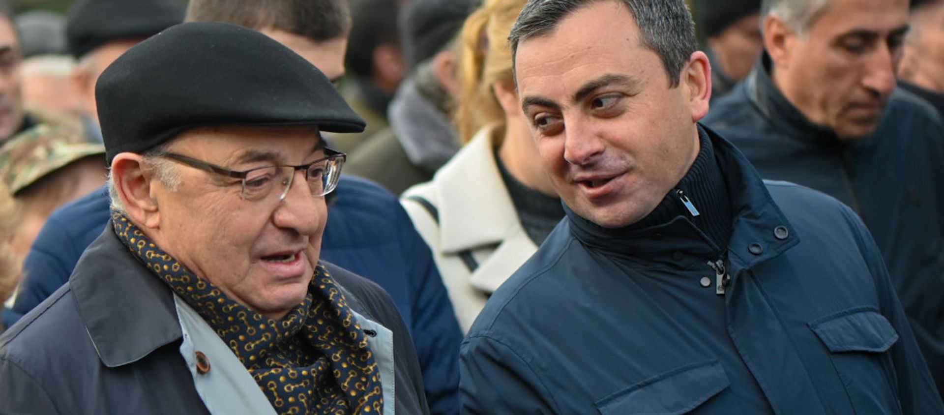 Вазген Манукян и Ишхан Сагателян на шествии оппозиции (28 марта 2021). Еревaн Вазген Манукян и Ишхан Сагателян на шествии оппозиции (28 марта 2021). Еревaн - Sputnik Армения, 1920, 04.04.2021
