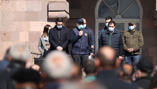Премьер-министр Никол Пашинян на встрече с жителями общины Арагац (28 марта 2021). Армавир - Sputnik Արմենիա