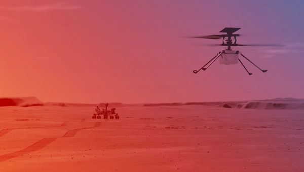 NASA проведет первый запуск вертолета на Марсе - Sputnik Армения