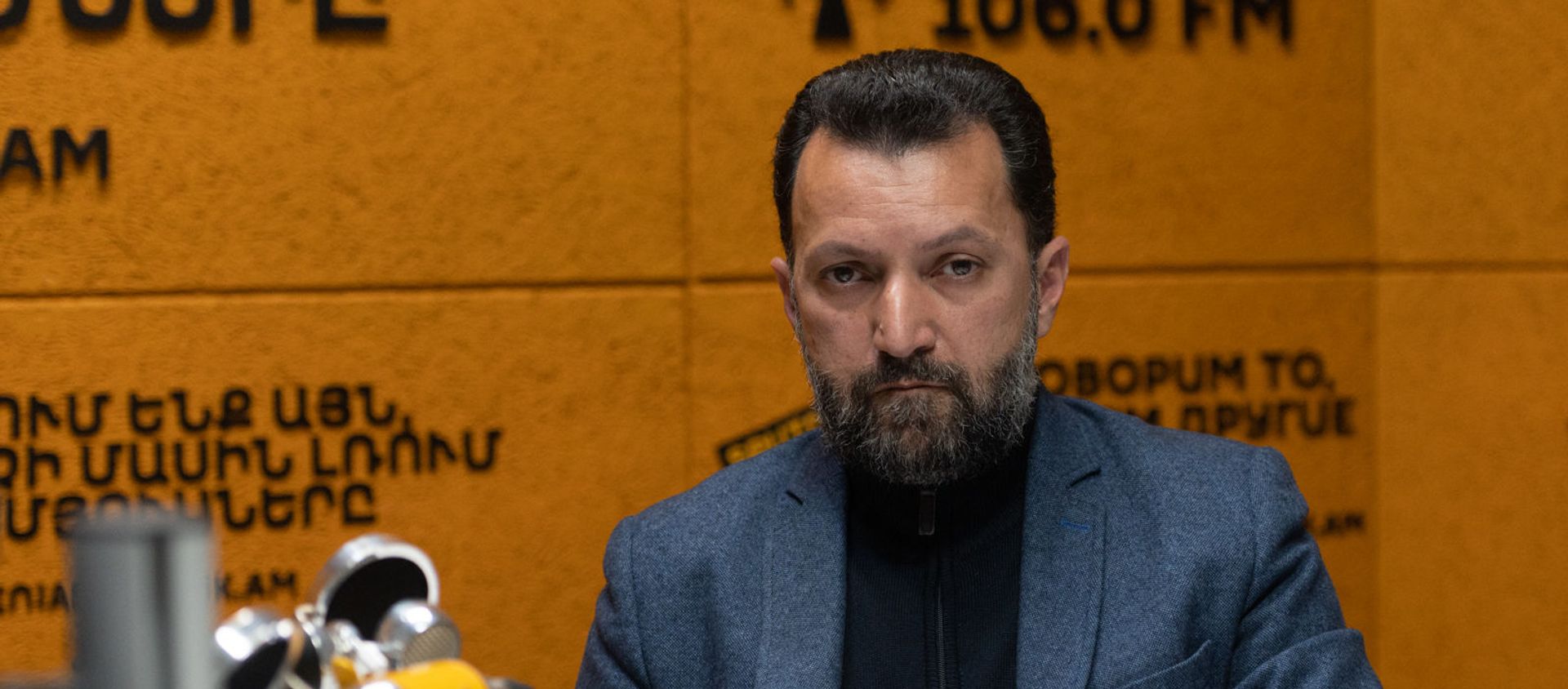 Oбщественный и политический деятель, лидер движения «Армянский национальный фронт» Геворк Геворкян в гостях радио Sputnik Армения - Sputnik Արմենիա, 1920, 07.05.2021