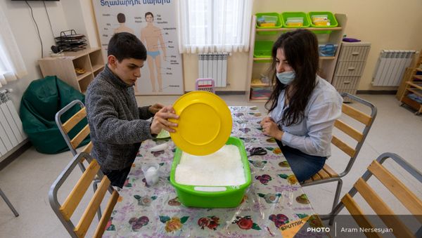 «Իմ ուղին» ուսումնավերականգնողական կենտրոնում - Sputnik Արմենիա