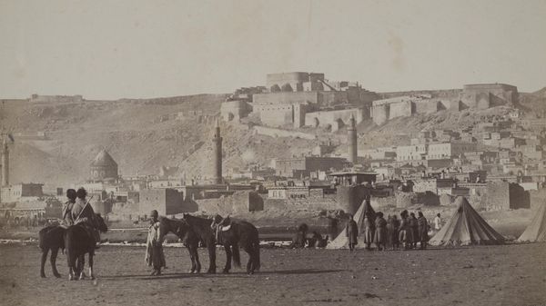 Кавказ. Русские войска Александропольского отряда. Вид крепости Карс. 1877-1878гг. - Sputnik Армения